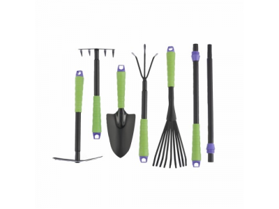 Набор инструмента сад.(совок, граб.веерн., рыхлит., граб.5-зуб., мотыж., компл.удл.ручек) PALISAD