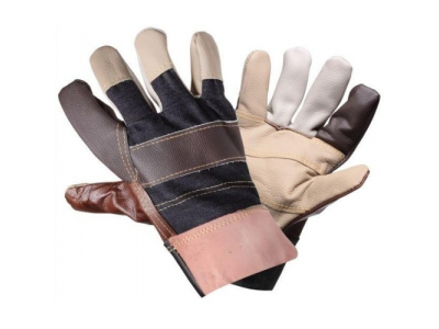 Перчатки кожаные, комбинированные (защитные от механических повреждений) AIRLINE