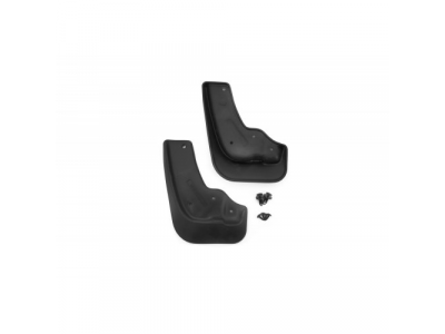 Брызговики передние NISSAN Juke 2011-2014, 2014->, вн., 2 шт. (полиуретан)