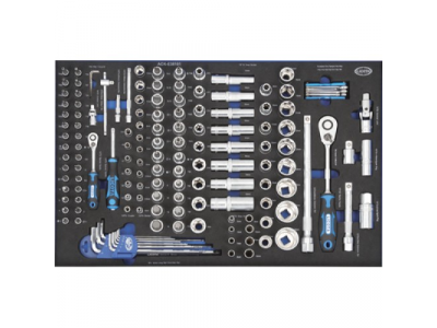 Набор инструментов 1/2" и 1/4" 148пр. EVA Licota