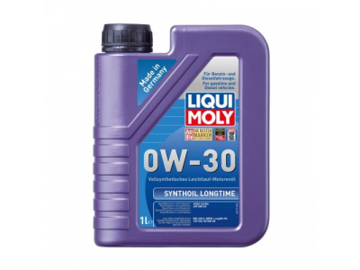 Моторное масло LIQUI MOLY Synthoil LONGTIME 0W30, 1л от LIQUI MOLY Моторное масло LIQUI MOLY Synthoil LONGTIME 0W30, 1л