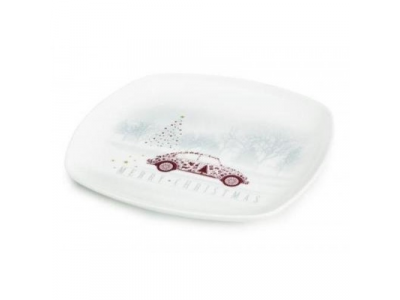 Тарелка Volkswagen Beetle Porcelain Plate, Marry Christmas от VAG Тарелка Volkswagen Beetle Porcelain Plate, Marry Christmas